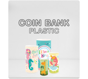 Koleksi Coin Bank Plastic